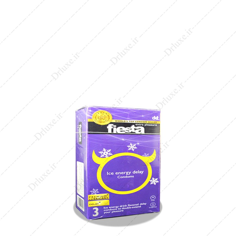 مشخصات ، قیمت و خرید کاندوم انرژی تاخیری خنک فیستا 3 عددی - دکتر لوکس