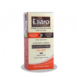 کرم ضدآفتاب رنگی بژ طبیعی الارو SPF30 فاقد چربی 40 میلی لیتر