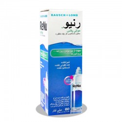 مایع شستشوی لنز رنیو مولتی پلاس 60 میلی لیتر