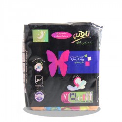 نوار بهداشتی بالدار نازک کتانی ویژه شب تافته 7 عدد