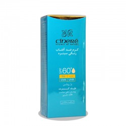 کرم ضد آفتاب رنگی SPF60 بژ روشن سینره 50 میلی لیتر