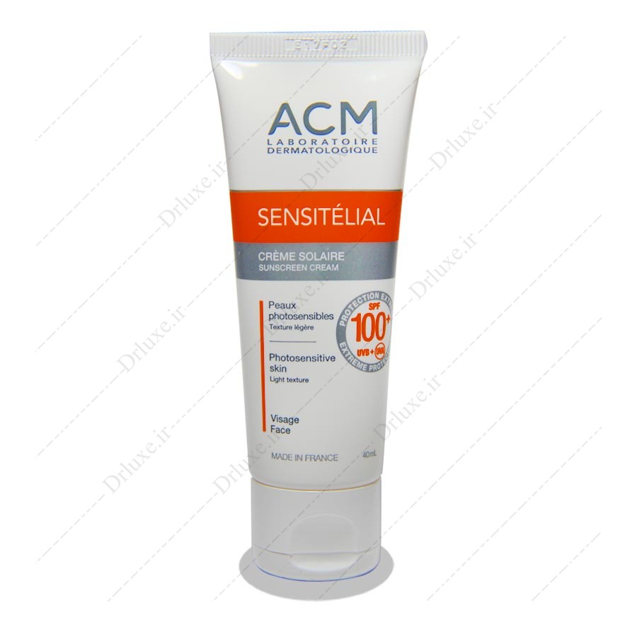 قیمت و خرید کرم ضد آفتاب SPF100  بی رنگ سنسی تلیال ای سی ام 40 میلی لیتر-  دکتر لوکس