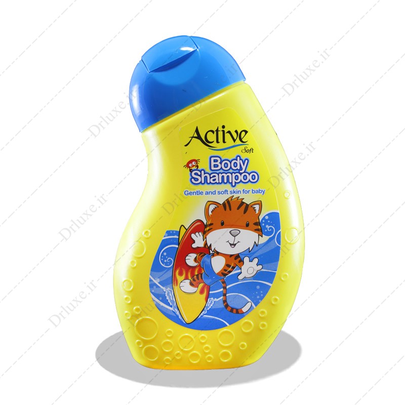 مشخصات،قیمت وخریدشامپو بدن کودک اکتیو 250ml/دکتر لوکس