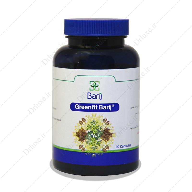 مشخصات ، قیمت و خرید کپسول گرین فیت باریج 650 میلی گرم - دکترلوکس