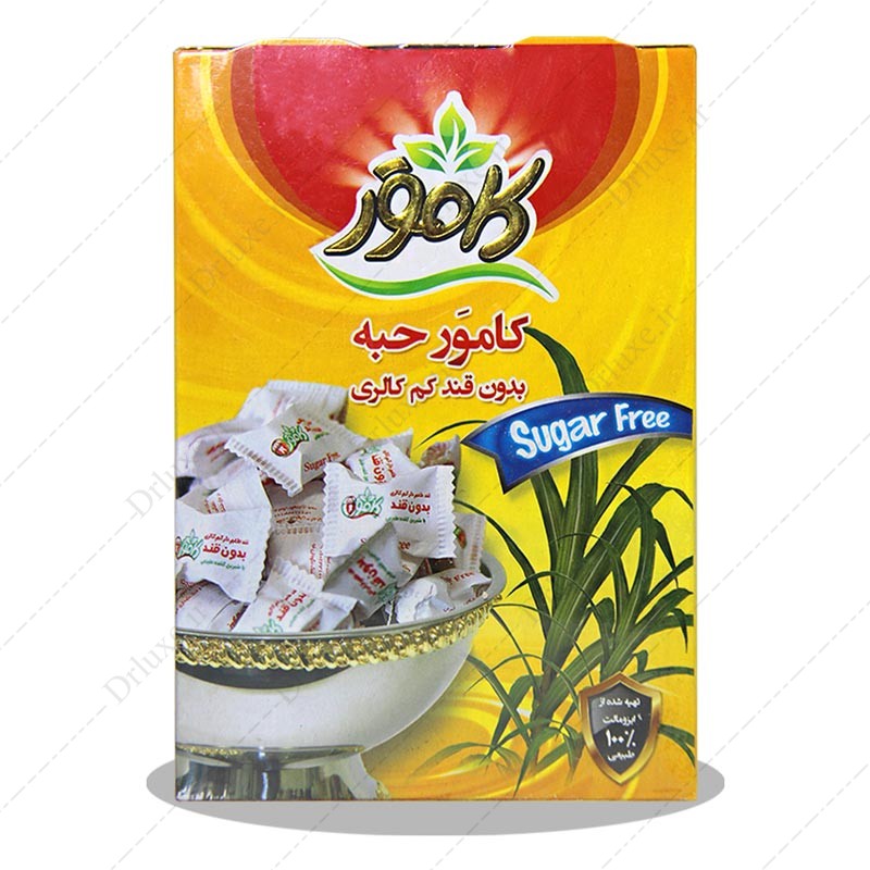 قند حبه پذیرایی کم کالری کامور