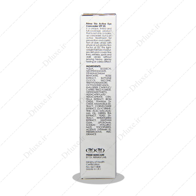 کانسیلر دور چشم SPF25 شماره 102 پرایم 15 میلی لیتر - دکتر لوکس