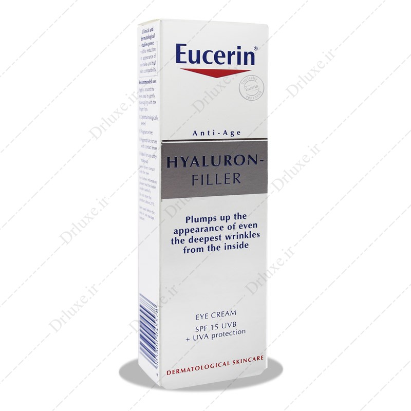 قیمت و خرید کرم ضد چروک دور چشم هیالورون فیلر SPF15  اوسرین 15 میلی لیتر-  دکترلوکس