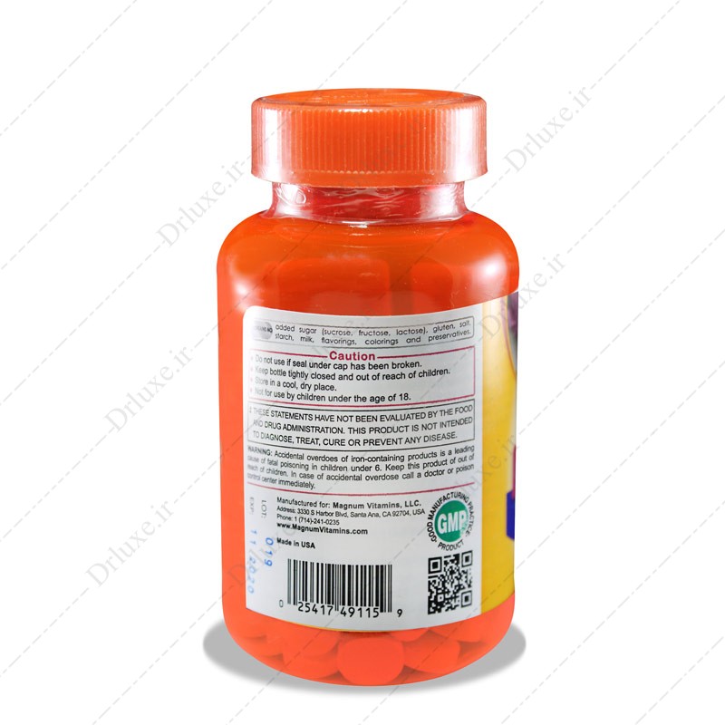 مشخصات،قیمت وخرید سافت ژل اکتیو دیلی مگنوم ویتامینز 30 عدد-دکتر لوکس