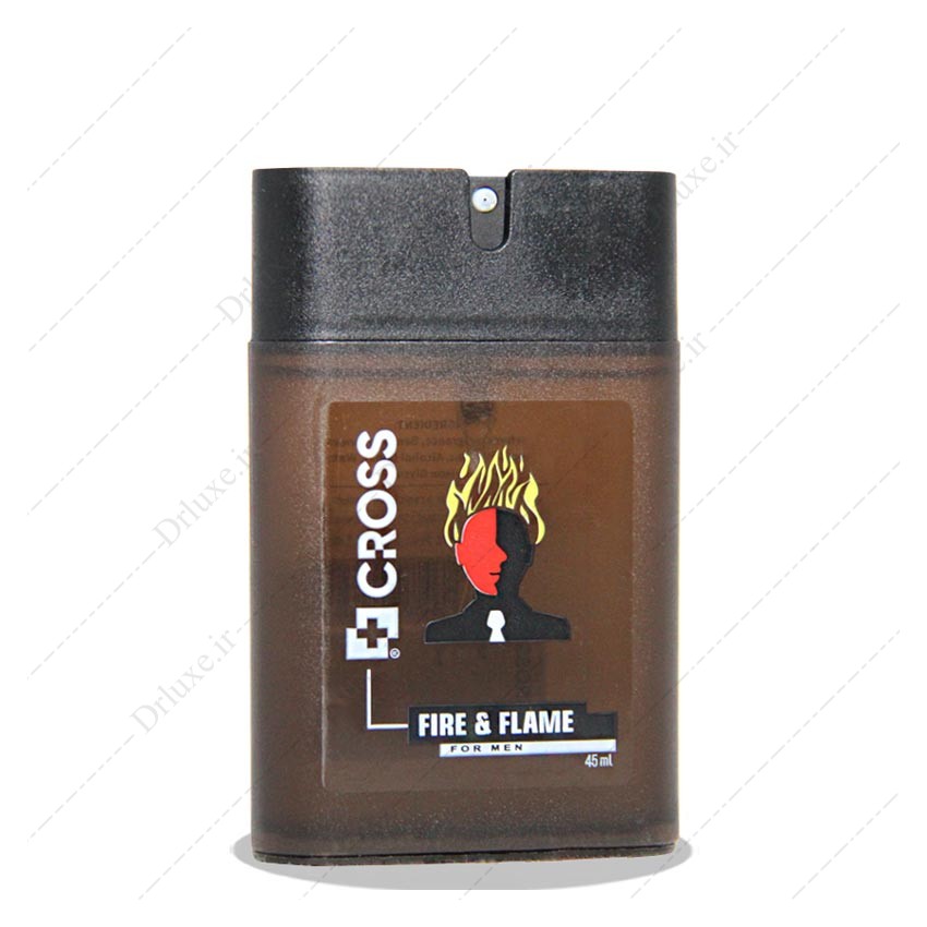 عطر جیبی مردانه کراس مدل فایر اند فلیم - دکترلوکس