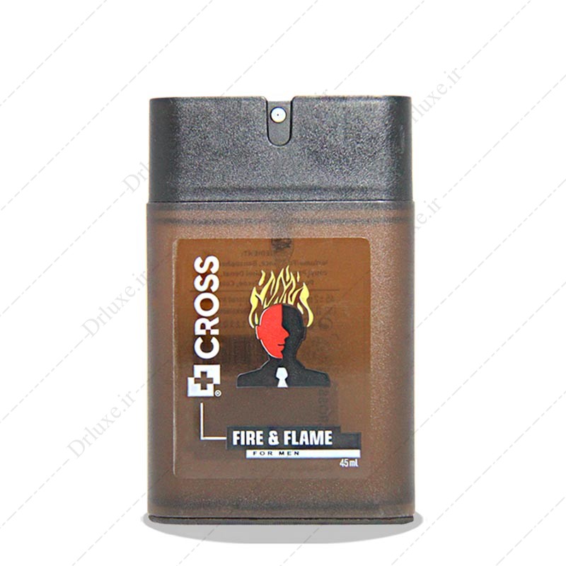 عطر جیبی مردانه کراس مدل فایر اند فلیم - دکترلوکس