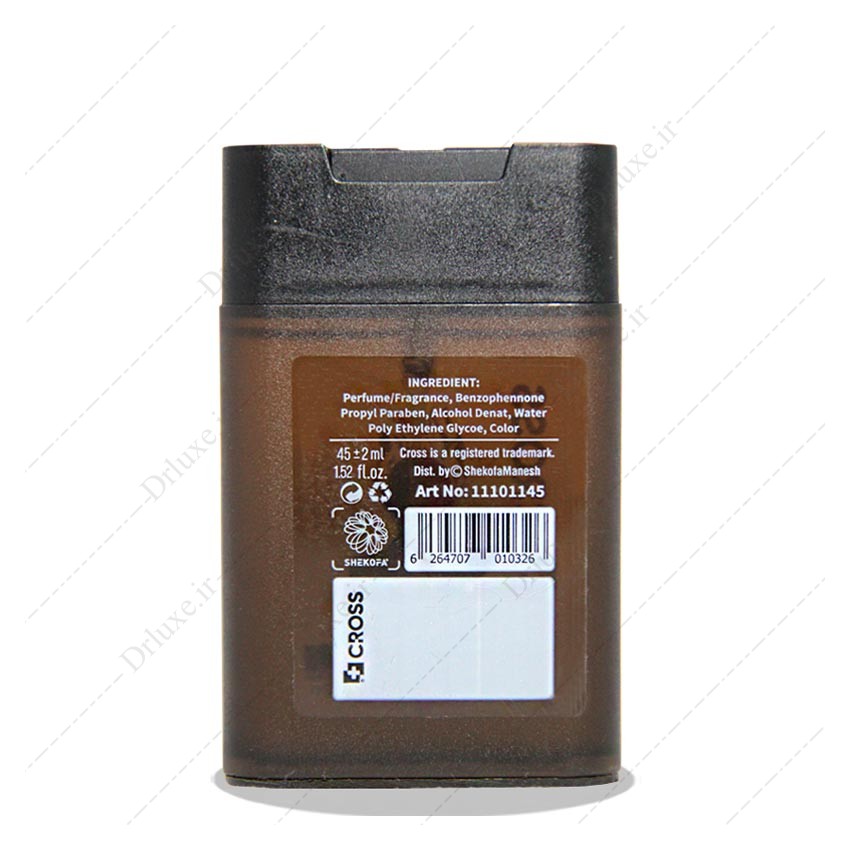 عطر جیبی مردانه کراس مدل فایر اند فلیم - دکترلوکس