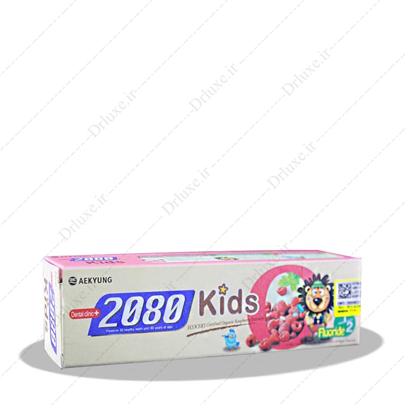 خمیردندان کودک 2080 با رایحه توت 100 گرم
