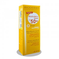 ضد آفتاب فلوئید SPF50 رنگی فتودرم مکس آکوا بایودرما 40 میلی لیتر