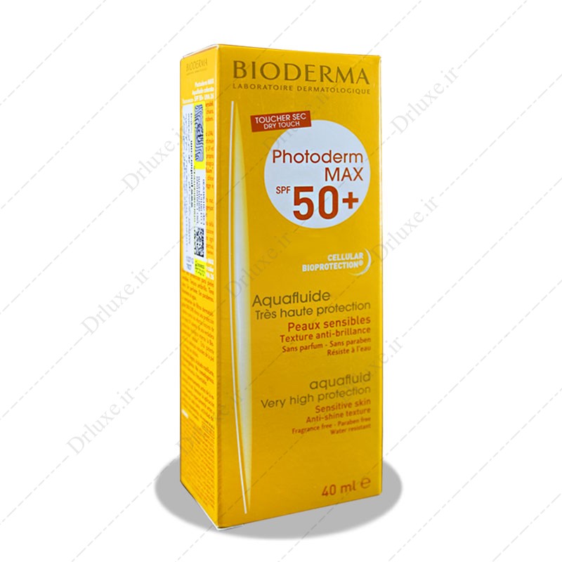 ضد آفتاب فتودرم مکس آکوا فلوئید SPF50 ( بی رنگ )Photoderm Max Aqua fluid