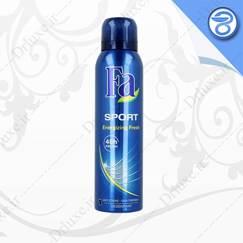 مشخصات، قیمت و خرید اسپری دئودورانت Sport Energizing Fresh فا 150 میلی لیتر - دکتر لوکس