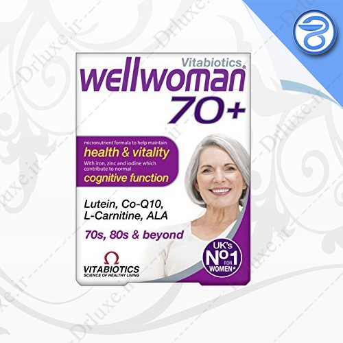 مشخصات، قیمت و خرید قرص ول ومن 70+ سال ویتابیوتیکس 30 عددی - دکتر لوکس