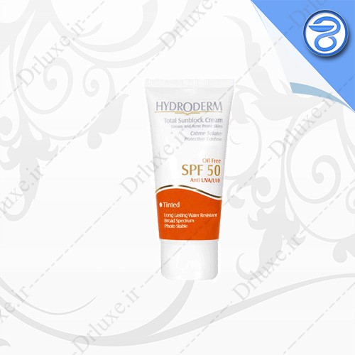 قیمت و خرید کرم ضد آفتاب SPF50 فاقد چربی بژ روشن هیدرودرم - دکتر لوکس