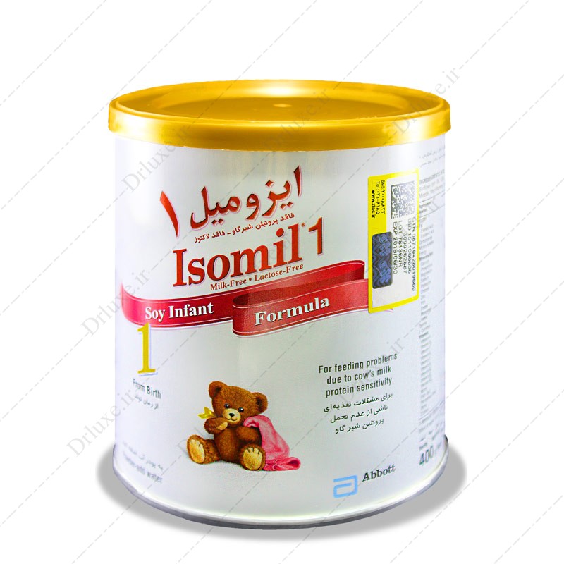 مشخصات،قیمت وخرید شیرخشک ایزومیل یک ابوت 400 گرم-دکتر لوکس