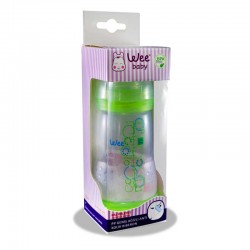 بطری شیرخوری پروپیلن آنتی کولیک خود استریل وی بیبی 250ml